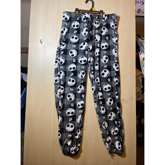 Disney Other - Disney Tim Burtons The Nightmare Before Christmas Jack Skellington Pajama M